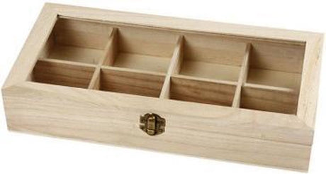 Kreativunternehmen https: www.cchobby.nl wood-box-with-glass-lid-dimensions-32x16x6-cm-hole-size-7x7-cm-1-piece