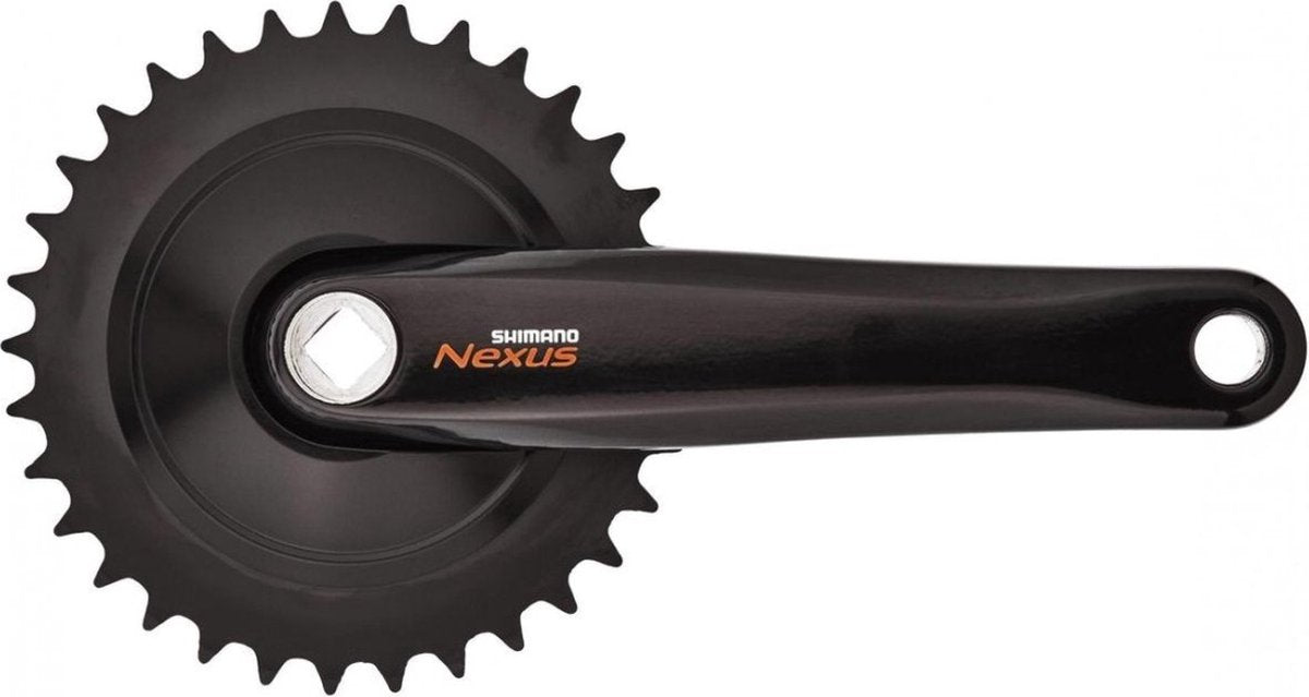 Shimano Crankkel 33T Nexus C6000 mit 170 mm Kurbelarm - Silber