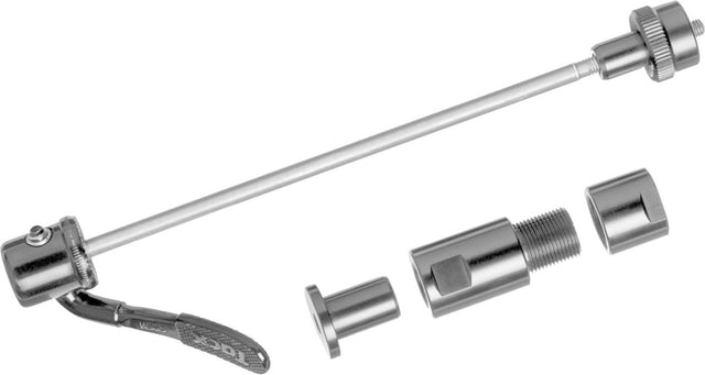 Tacx-Schnellspanner mit Direktantrieb und Adaptersatz 135 x 10 mm