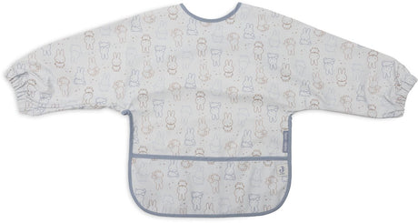 Jollein slab waterproof met mouw miffy moments cloudy blue