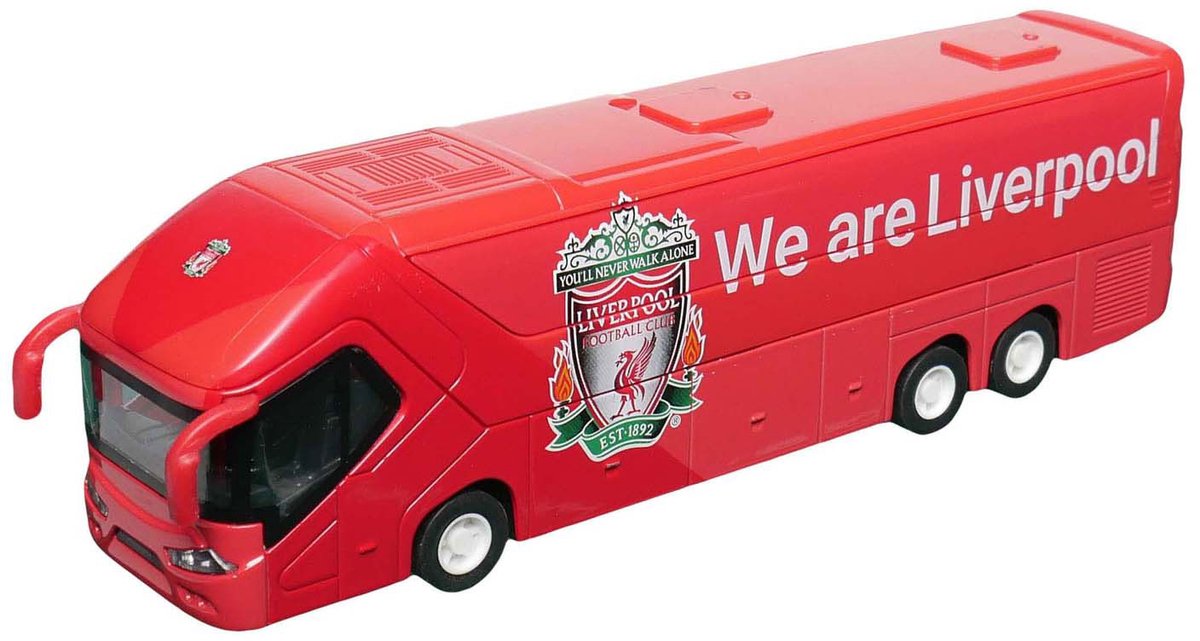 Van der Meulen Liverpool FC-Mannschaftsbus