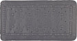 Differnz tutus anti-slip inlegmat bad 68x36cm antraciet