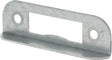 Nemef-Eckschließblech – abgerundet – 80 x 24 x 12 mm (LxBxH mit Lippe) – verzinkter Stahl – HP1256