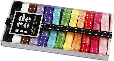 Creativ Company Lint Collection Color Stripes, 13st.