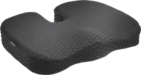 Kensington premium stoelkussen - met verkoelende gel - zwart