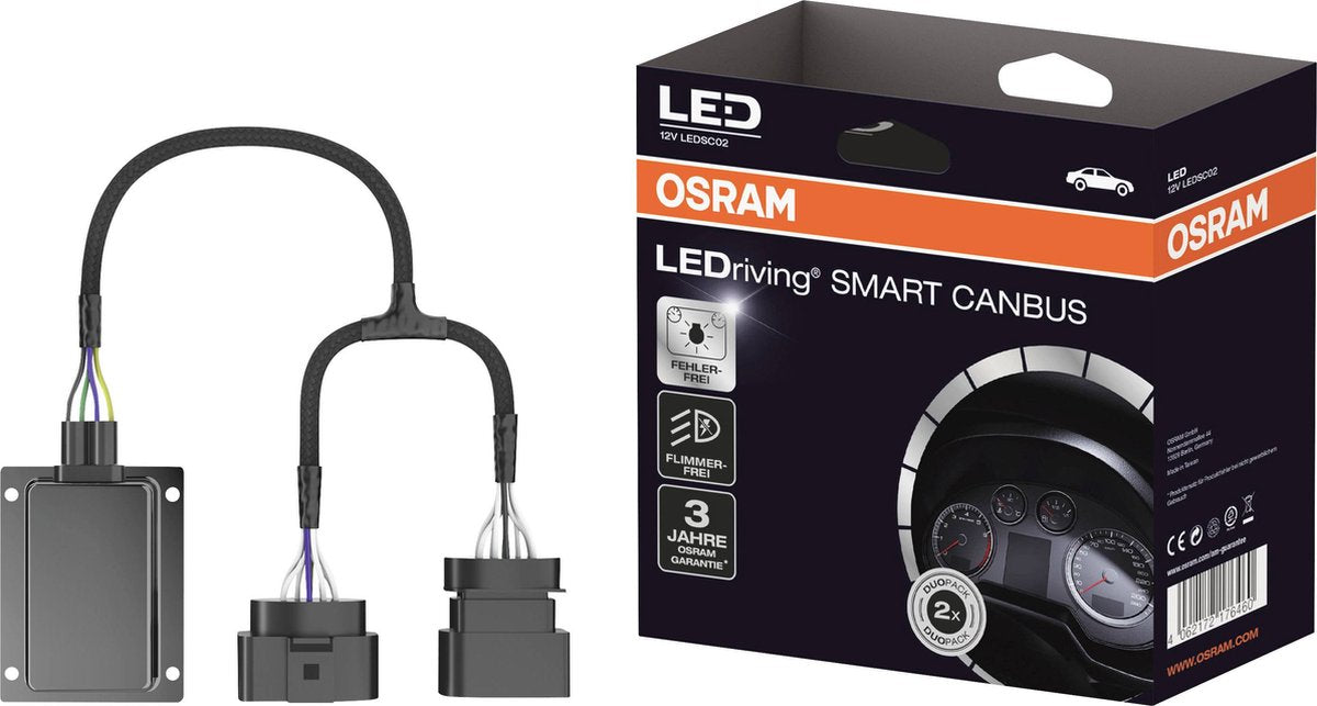 Osram lampfitting (auto) ledsc02 bouwvorm