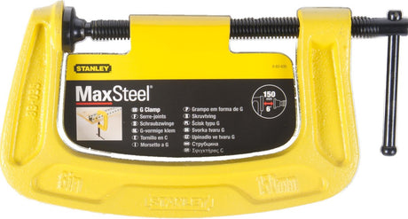 Stanley Handwerkzeug 150 mm 6 Schraubzwingen – 0-83-035