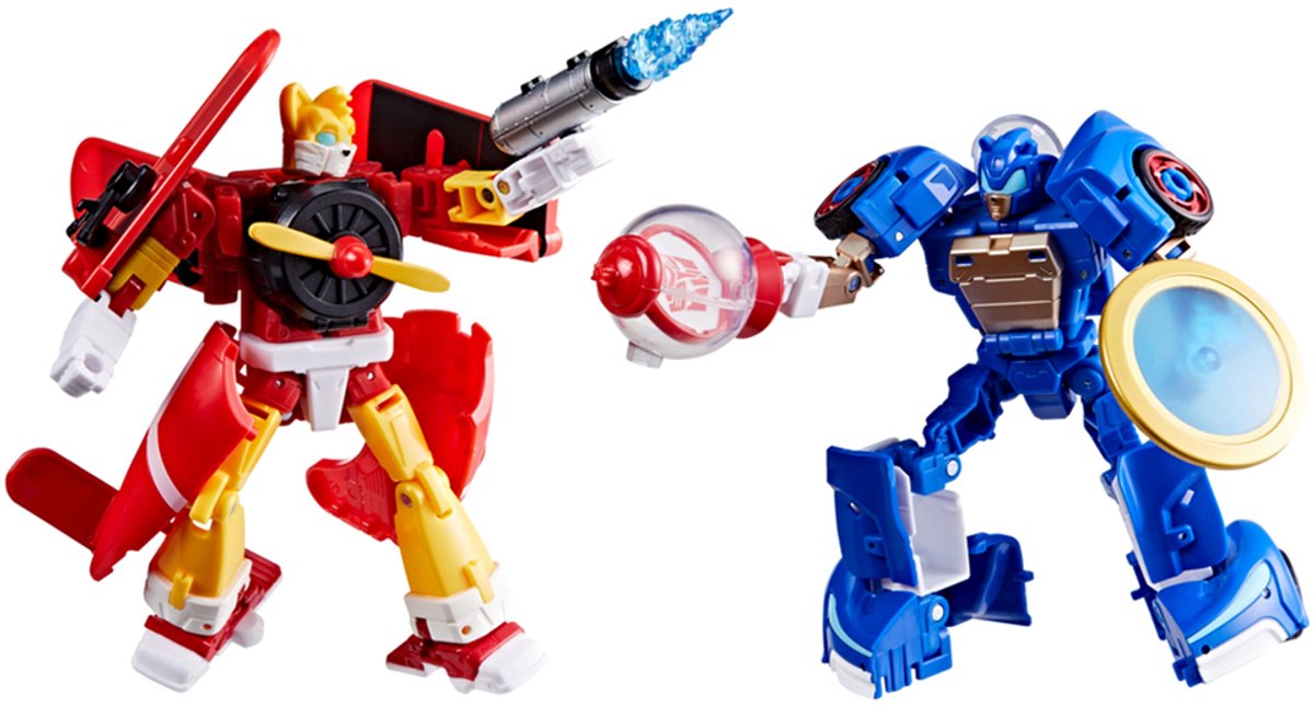 Hasbro Sonic the Hedgehog x Transformers Actionfigur Wingtail Blue Booster 13 cm Actionfigur