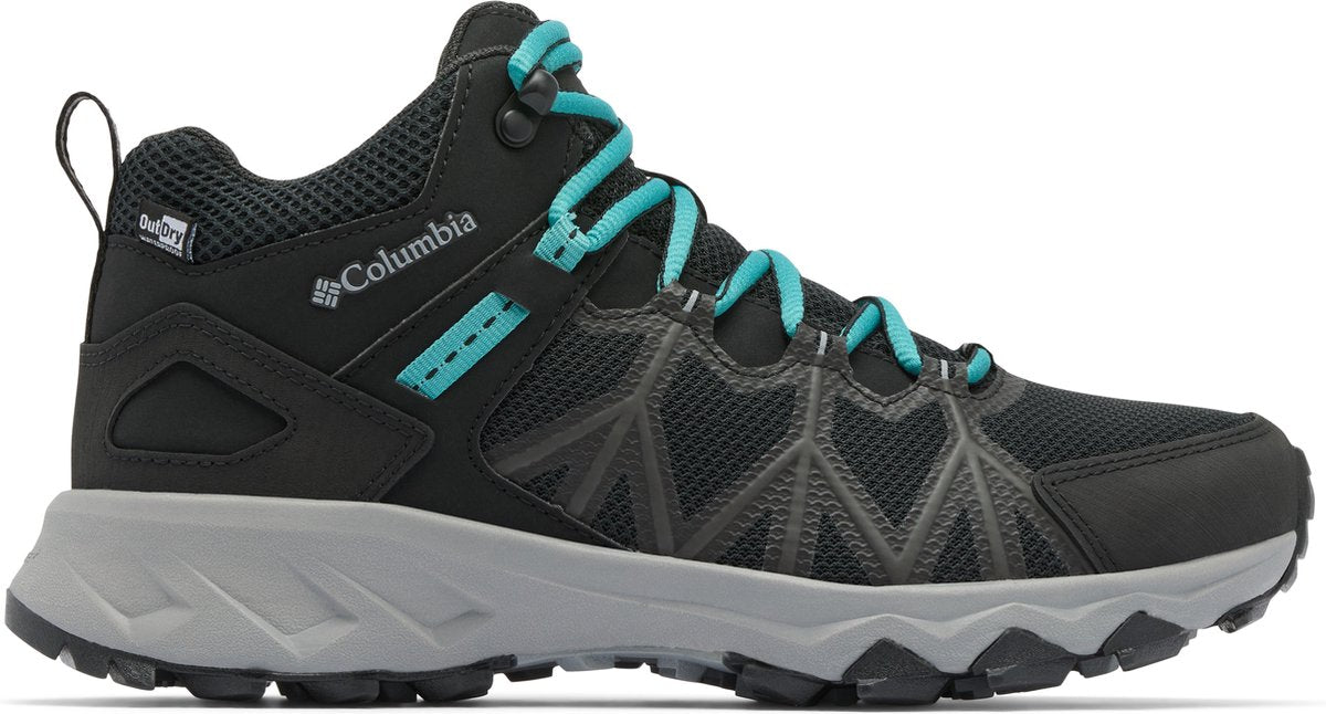 Columbia peakfreakâ„¢ ii mid outdryâ„¢ dames wandelschoenen - black