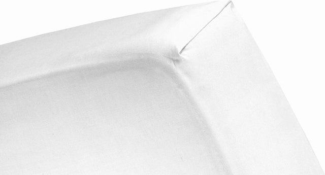 Cinderella hoeslaken - jersey - 160x200 cm - tot 25 cm - wit