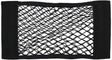 Dunlop auto opbergnet - car mesh storage pocket - extra opbergruimte voor onderweg - eenvoudig te monteren met elastiek - geschikt voor diverse voertuigen - 40x25 cm - zwart