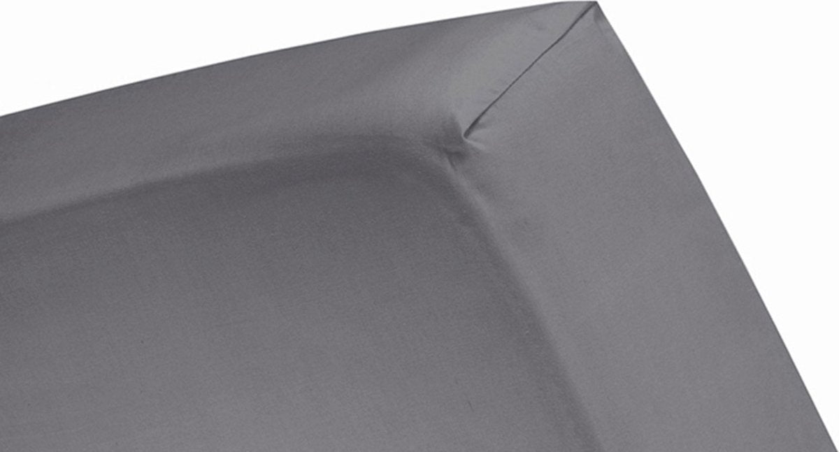 Cinderella hoeslaken - geschikt voor boxspring - jersey - 160x200 cm - tot 25 cm - antraciet