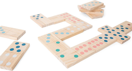 Bs Toys Mega-Dominospiel aus Holz, 28-tlg.