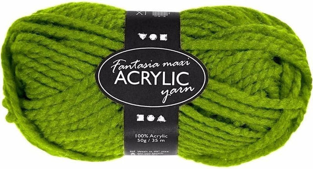 Creativ Company grünes Maxi-Acrylgarn 35 Meter