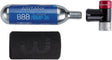Bbb cycling co2 pomp - airspeed - fietspomp racefiets inclusief co2 patroon 16 gram - eenvoudig en veilig - mini pomp - bmp-32
