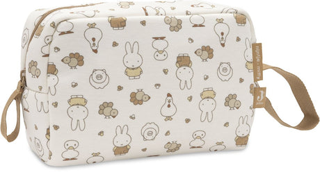 Jollein Windeltasche Miffy Family Farm – für Babysachen