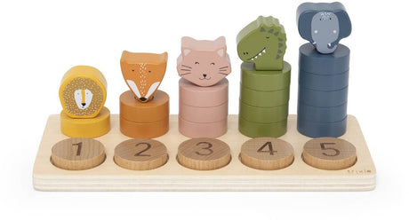 Trixie | Zählpuzzle aus Holz 0-5