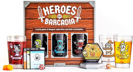 Rollacrit heroes of barcadia - bordspel (eng)