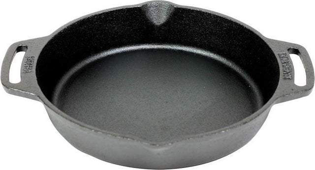 Valhal outdoor skillet koekenpan, 2 handvatten - gietijzer, diameter 25cm - vh25h