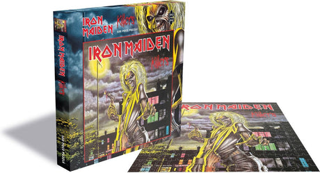 Plastic head iron maiden puzzel killers 500 stukjes multicolours