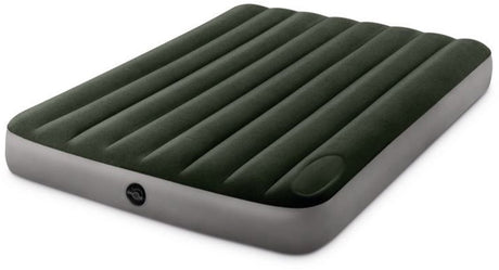 Intex Full-Dura-Beam-Daunen-Luftmatratze mit integrierter Fußpumpe – 191 x 137 x 25 cm