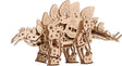 Ugears 3D-Modellbau – Stegosaurus – mechanischer Bausatz aus Holz – Lernspielzeug