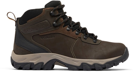 Columbia Newton Ridge Plus II wasserdichte Herren-Wanderstiefel – Cordovan, Squash