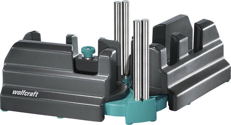 Wolfcraft – Schräg- und Gehrungslade – 2-in-1-Produkt für Sockelleisten – 100 mm – 6948200
