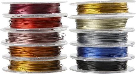 Https: www.cchobby.nl Jewelry-wire-thickness-0-38-mm-various-colors-10-m-1-box