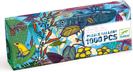 Djeco - Puzzle - Land und Meer - 1000 Teile