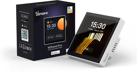 Sonoff WiFi Bluetooth ZigBee Matter NSPanel Pro Bedienfeld (weiß)