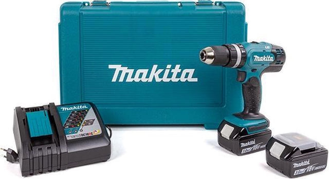 Makita dhp453rfe Schlagbohrmaschine inklusive 2x 3,0Ah Akku im Koffer