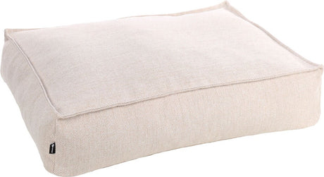 Orthopädisches Hundekissen Flamingo – Premium-Linie – reines Luxus-Hundekissen 100 x 70 x 18 cm – extra Memory-Schaum für maximalen Komfort – Baldar-Hundekissen beige