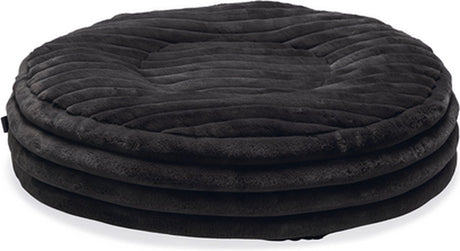 Designed by lotte reza - hondenkussen - rond - antraciet - 65x65x16 cm