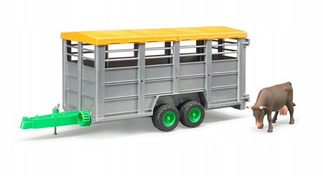 Bruder Viehwagen mit 1 Kuh 1:16 02227