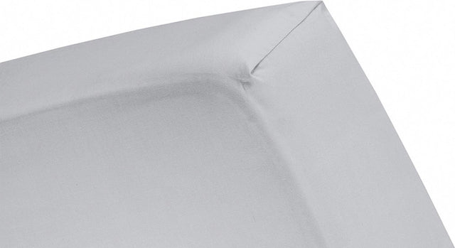 Cinderella - hoeslaken (tot 25 cm) - jersey - 200x200 cm - lichtgrijs