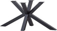 Woood Tablo-Kreuzbein – Metall – Schwarz – 72 x 159 x 77