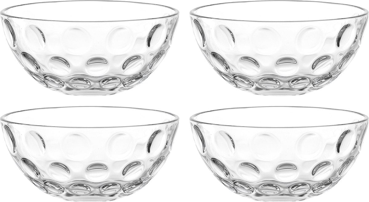 Leonardo cucina optic bowl 10cm - set 4