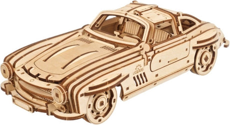 Ugears 3D-Holzmodell – geflügeltes Sportcoupé