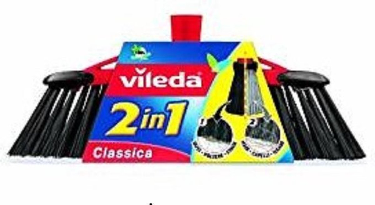 Vileda Besen 2 in 1 ± 35 cm breit.