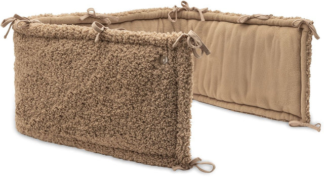 Jollein boxbumper - 180x30cm boxomrander - curlé - dark hazel