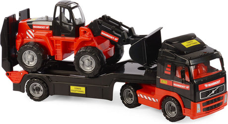 Mammoet Spielzeug Cavallino Mammoet LKW mit Anhänger und Bagger