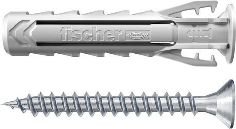 Fischer 568122 schroefanker muurplug 10 stuk(s) schroef- muurplugset