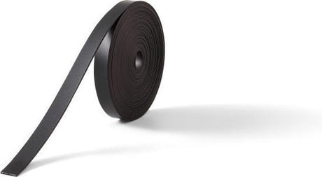 Nobo Nob selbstklebendes Magnetband-Trennband auf Rolle für Whiteboard – 10 Meter und 1 cm breit – weiß – 1 Stück