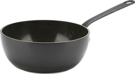 Greenpan Craft Aluminium-Kochtopf ohne Deckel ø20 cm – 2,0 l – PFAS-frei – Schwarz – Induktions- und spülmaschinengeeignet – ofenfest bis 220 ° – gehärtetes Aluminium – Edelstahlgriffe – größere Backfläche