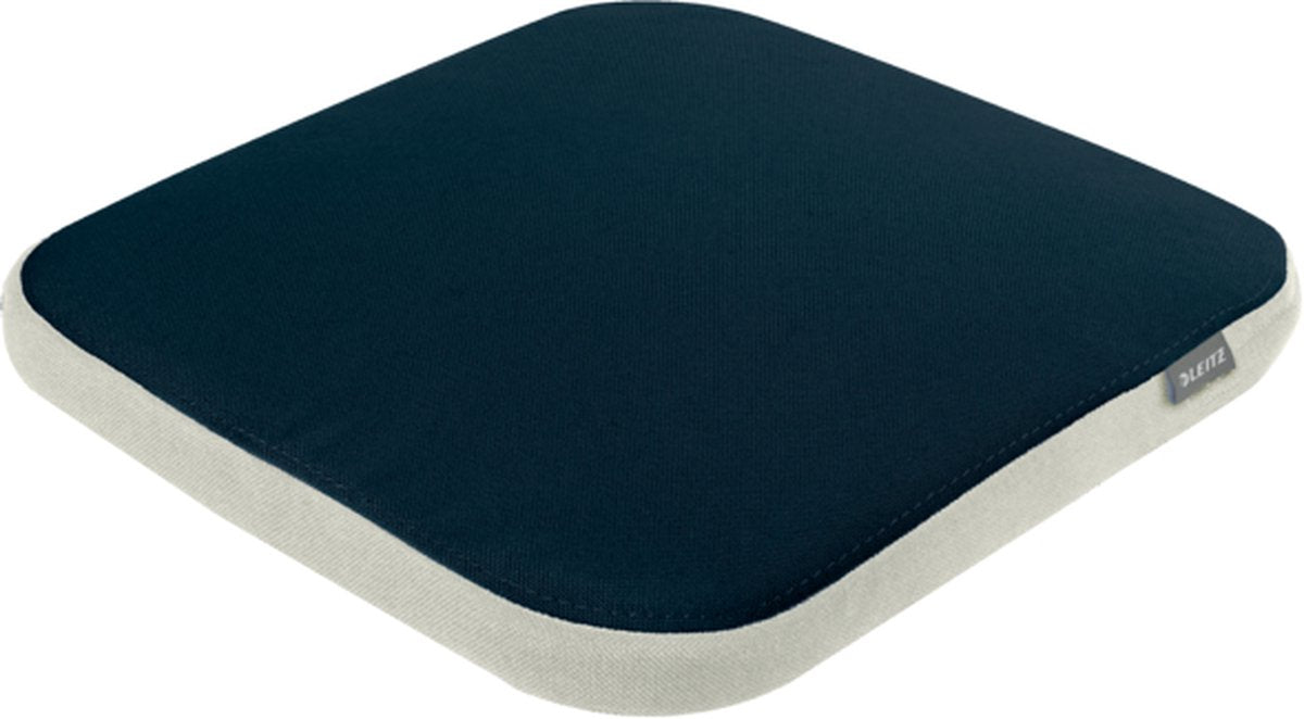 Leitz Ergo Active Schaukelkissen mit Stoffbezug – ergonomisch – inklusive Luftpumpe – dunkelgrau