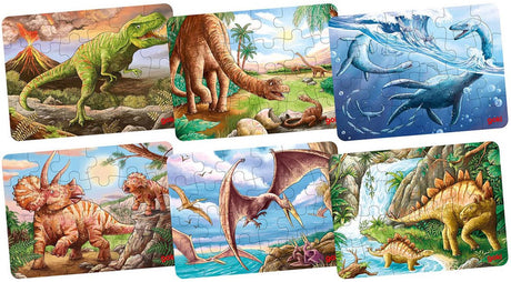 Goki Holzpuzzle Dinosaurus, 24st.