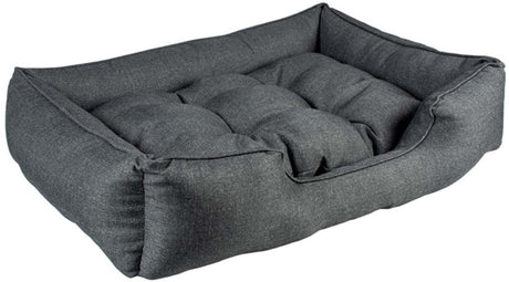 Duvo + Duratex Hundebett dunkelgrau L-100x70x20cm