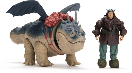 Dreamworks-Drachen, wie man seinen Drachen zähmt – wie man einen Drachen zähmt – Kobold und Fischbein – Wikinger-Duo-Actionfiguren – Spielzeug