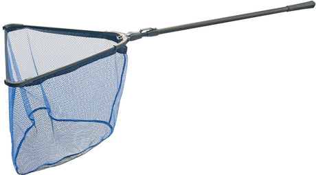 Albatros - rubberized landingsnet - schepnet - 200cm - 2-delig - 60x60cm